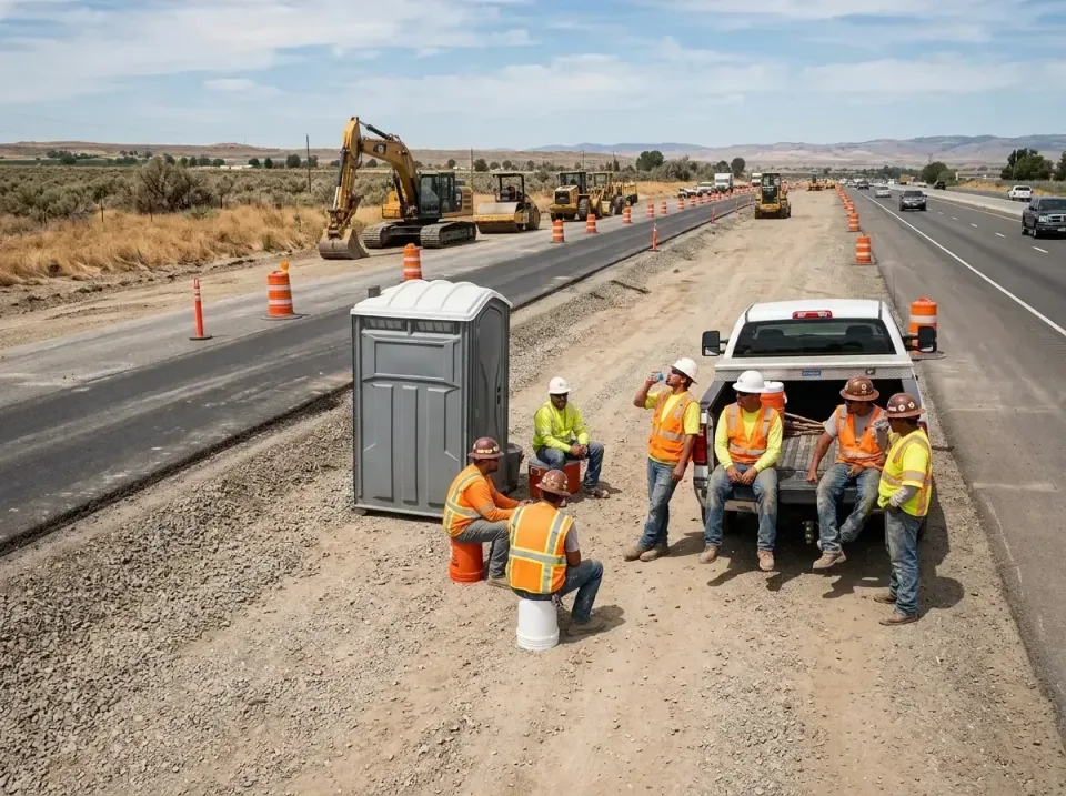 highway-road-construction-crew-007 — frequently asked questions, Porta Potty and Restroom Rentals in Syracuse, IN